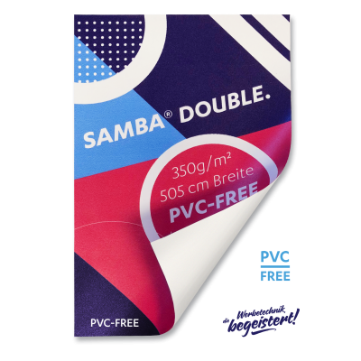Samba Double UV-Print einseitig, B1, geschnitten Preis pro qm/ab 100 qm