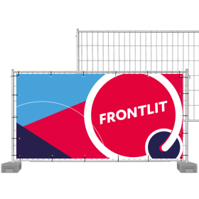 Bauzaunbanner Frontlit