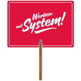 Lollipop Schild Furore Werbung Berlin